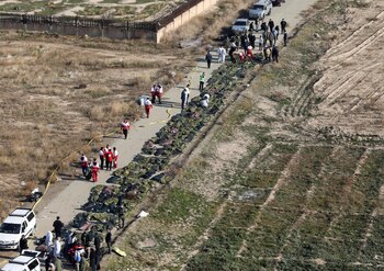 Imagen impactante de los cuerpos