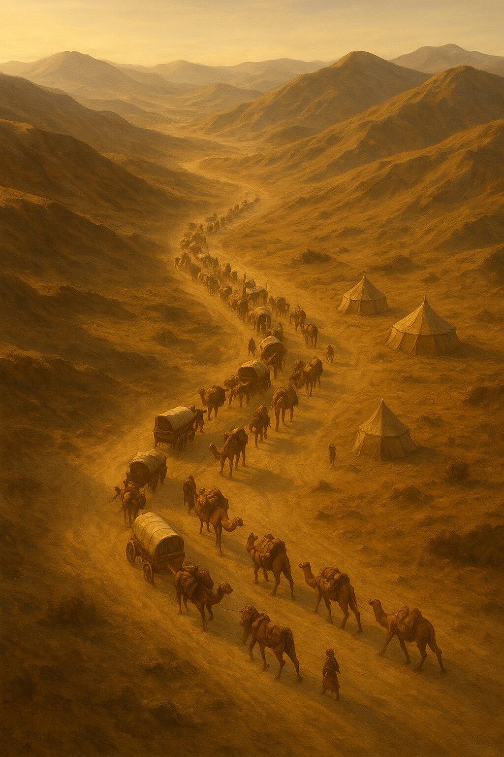 Salaris utiliza modelos de información geográfica (SIG) para analizar los caminos históricos de la antigüedad (Imagen Ilustrativa Infobae)