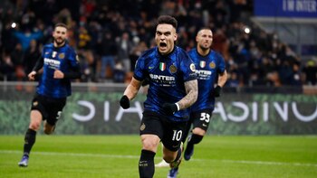 Lautaro Martínez se lució con