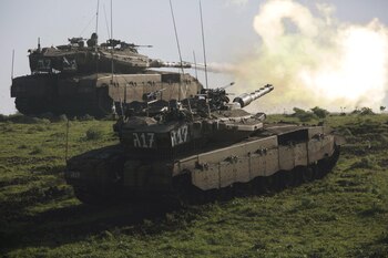 Foto archivo. Un tanque isaelí