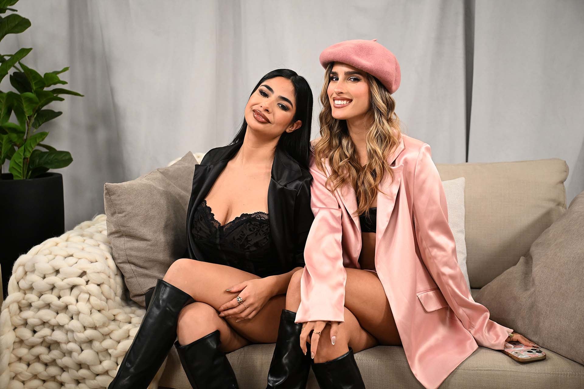 Las jóvenes, que son amigas desde sus tiempos en Gran Hermano, volvieron a causar furor en las redes (Maximiliano Luna)