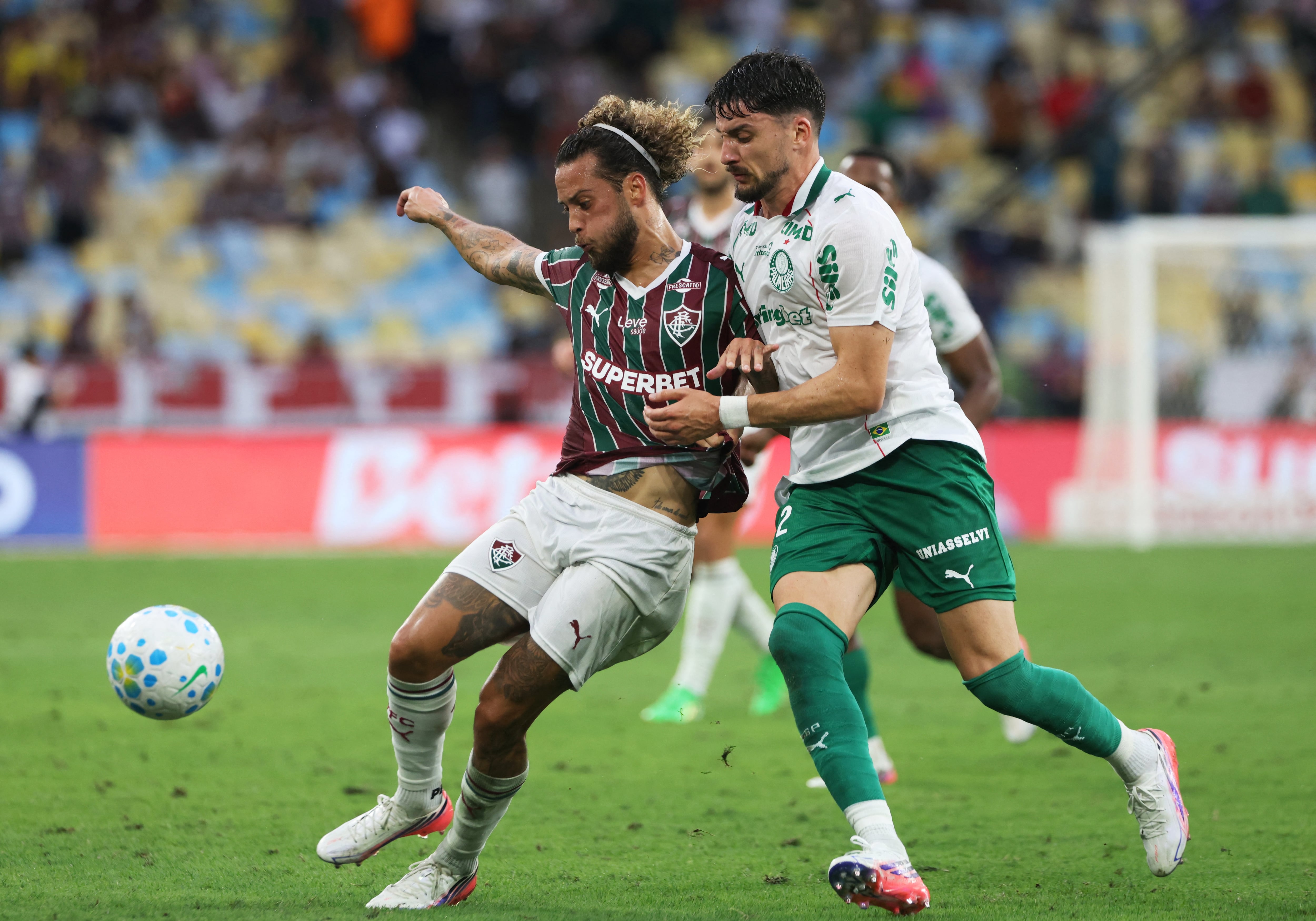 Joaquin Piquerez sería una baja para Palmeiras-crédito Sergio Moraes/REUTERS