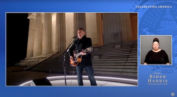 Bruce Springsteen. Presidential Inaugural Committee/Handout