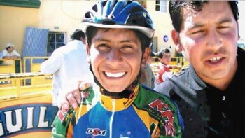 El ciclista boyacense en sus