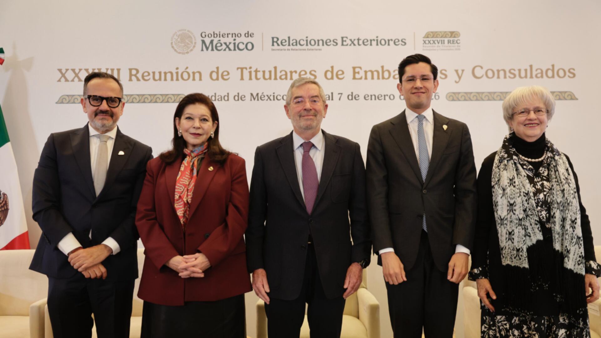 Juan Ramón de la Fuente encabeza la XXXVII Reunión de Embajadas y Consulados en México
