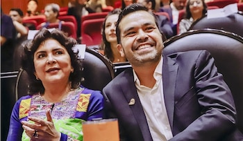 Máynez denuncia campañas anticipadas de Morena y advierte que violarán la ley de nepotismo de Sheinbaum. (Foto: redes sociales)
