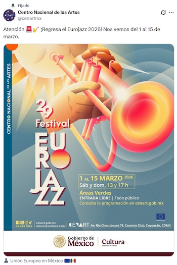 El Festival Eurojazz 2026 reunirá