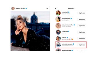 El like de Antonela Roccuzzo
