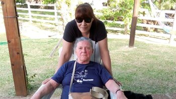 Hortensia y su hija, Estela