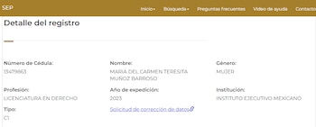 (Captura página web: Sep)