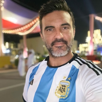 Fabián Cubero en Qatar