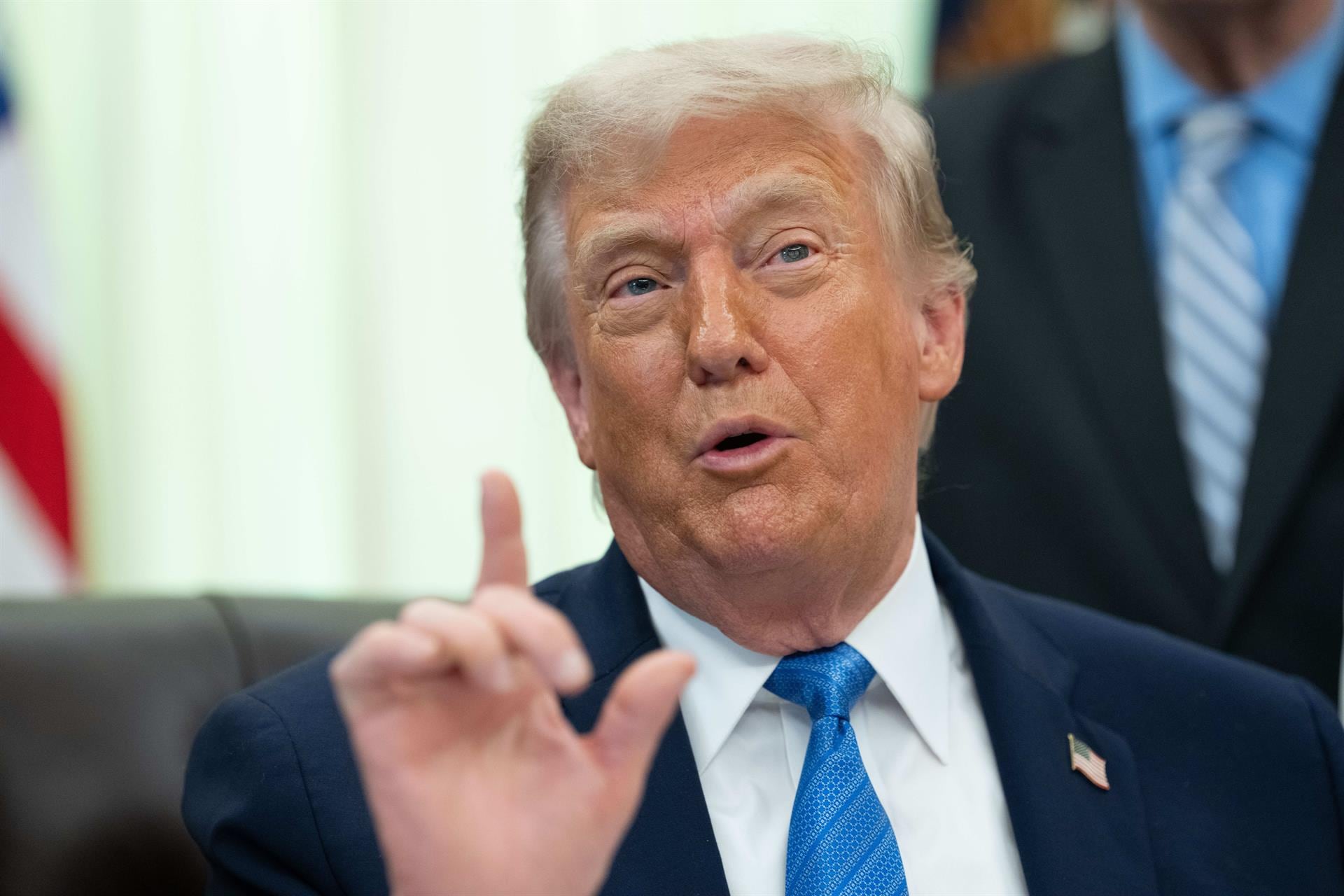 Donald Trump ordenó ataques a Irán y luego los suspendió tras alcanzar un acuerdo preliminar (Europa Press)