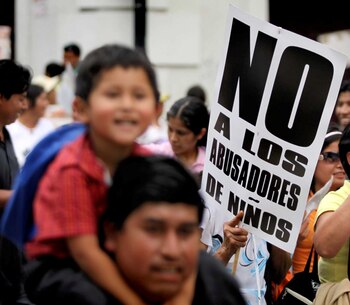 La red criminal generaba contenido