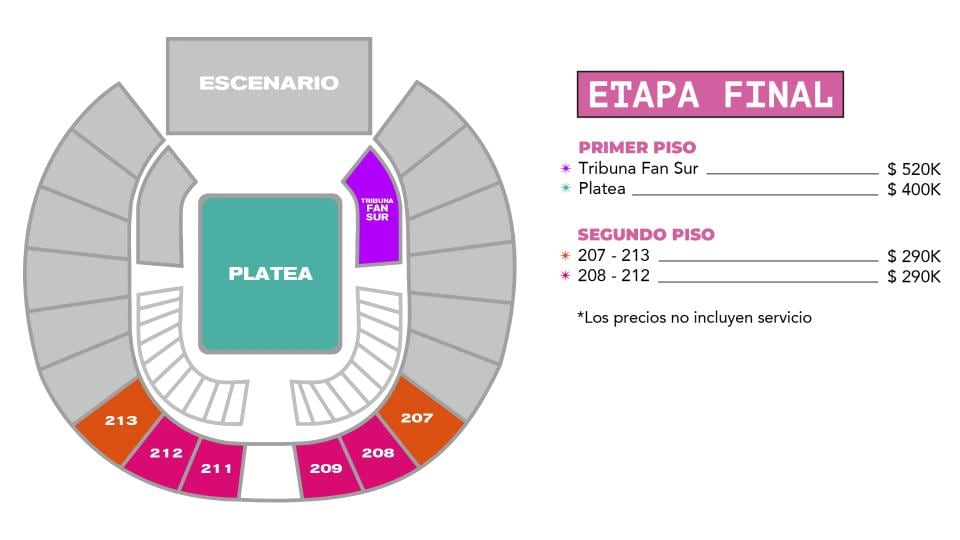 Las entradas saldrán en preventa el 12 de mayo, y al público general el dia 14 - crédito cortesía Breakfast Live