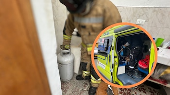 Un cilindro mal cerrado causó