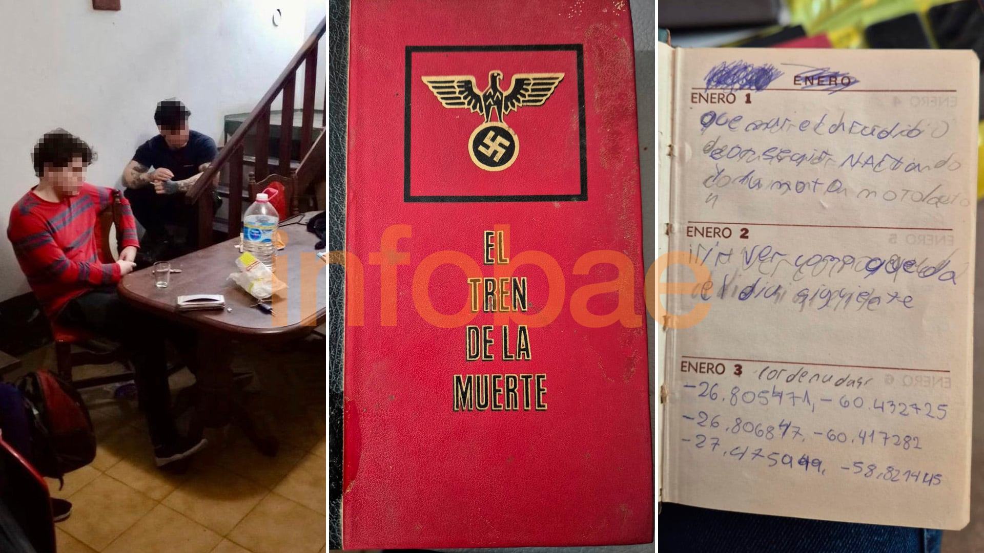 Los detenidos son hermanos y tiene 19 y 22 años