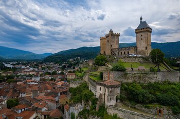 Castillo de Foix, en Francia