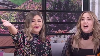 Andrea Legarreta pensó que estaba