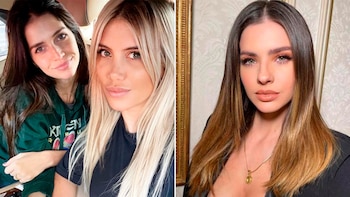 Zaira y Wanda Nara, China