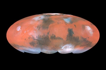 Mapa de Marte (NASA/ESA)