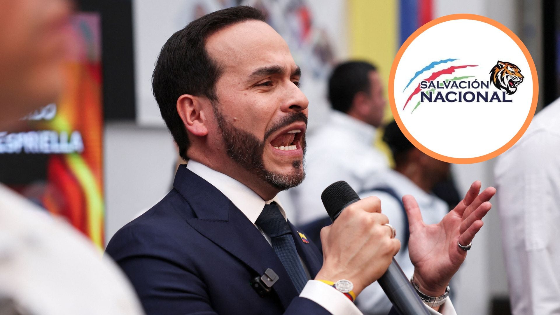 Salvación Nacional pidió a la Fiscalía investigar las denuncias de presuntas interceptación ilegales a Abelardo de la Espriella - crédito @MovSalvacionNal/X/Luisa González/REUTERS