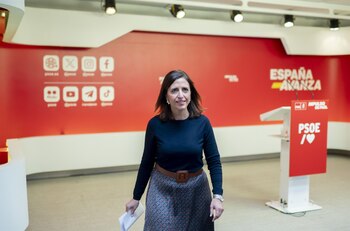 La portavoz del PSOE, Esther
