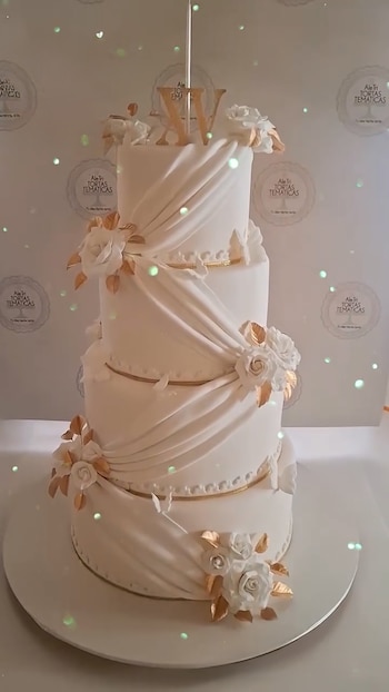 La espectacular torta de cuatro