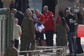 El rehén argentino-israelí Iair Horn,