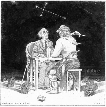 El dibujo que ilustra esta