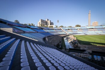 Vista del Estadio Centenario, sede