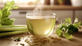 Té de apio, una bebida