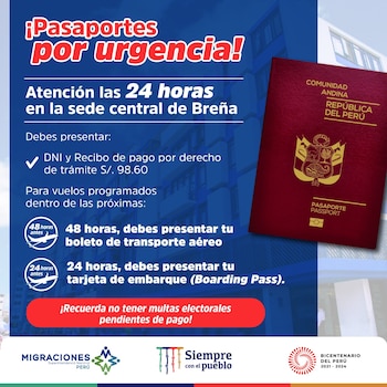 Atención las 24 horas.