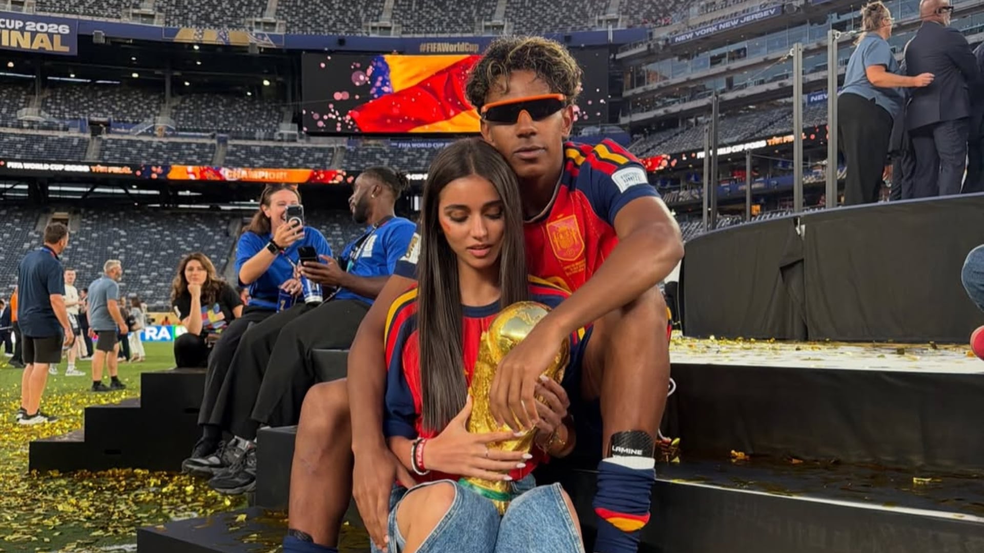 Inés García se rompe tras las críticas recibidas durante el Mundial por su noviazgo con Lamine Yamal: “No dejo de ser humana por estar en una relación”