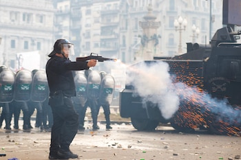 Incidentes durante el debate de