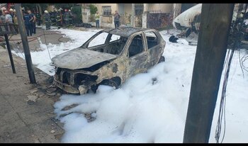 Así quedó uno de los