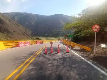 La comunidad advirtió que retomará las movilizaciones si el transporte de carga pesada no vuelve a circular el 1 de octubre y reclamó soluciones de fondo para la Ruta 45A - crédito Invías/X