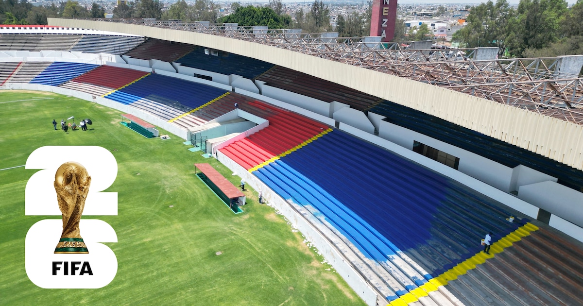 El Estadio Neza 86 está prácticamente rehabilitado para recibir a aficionados durante el Mundial 2026
