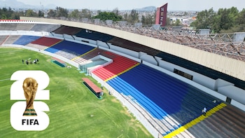 El Estadio Neza 86 está prácticamente rehabilitado para recibir a aficionados durante el Mundial 2026