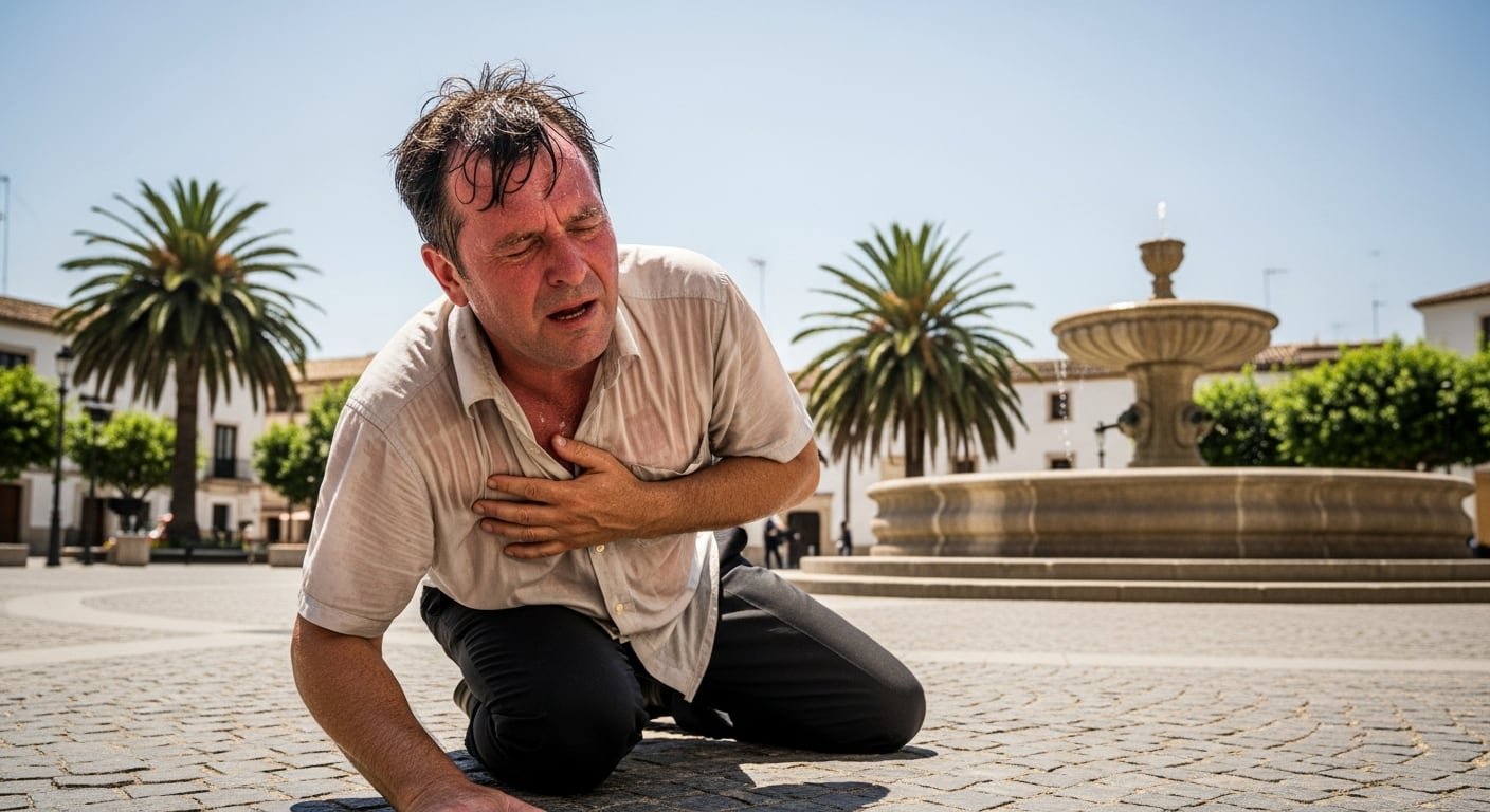 La temperatura corporal superior a 40°C impide la autorregulación del organismo y eleva el riesgo de muerte súbita por golpe de calor (Imagen Ilustrativa Infobae)