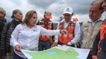Dina Boluarte supervisó acciones contra