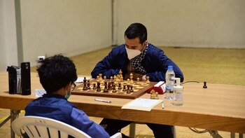 González durante un torneo de