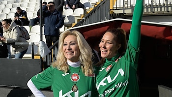 Rosa Benito y Rosario Mohedano