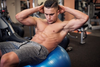 Es importante tener un índice de grasa corporal bajo para que se marquen los abdominales