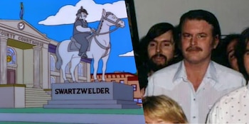 El método de Swartzwelder -incluido con varios guiños dentro de la serie- para superar el bloqueo creativo consistía en escribir el primer borrador del guion sin preocuparse por la calidad (Composición fotográfica)
