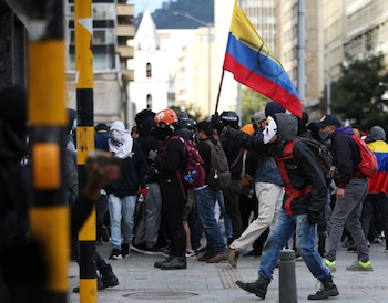 Imagen de las protestas del