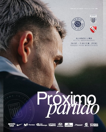 Horarios del Alianza Lima vs