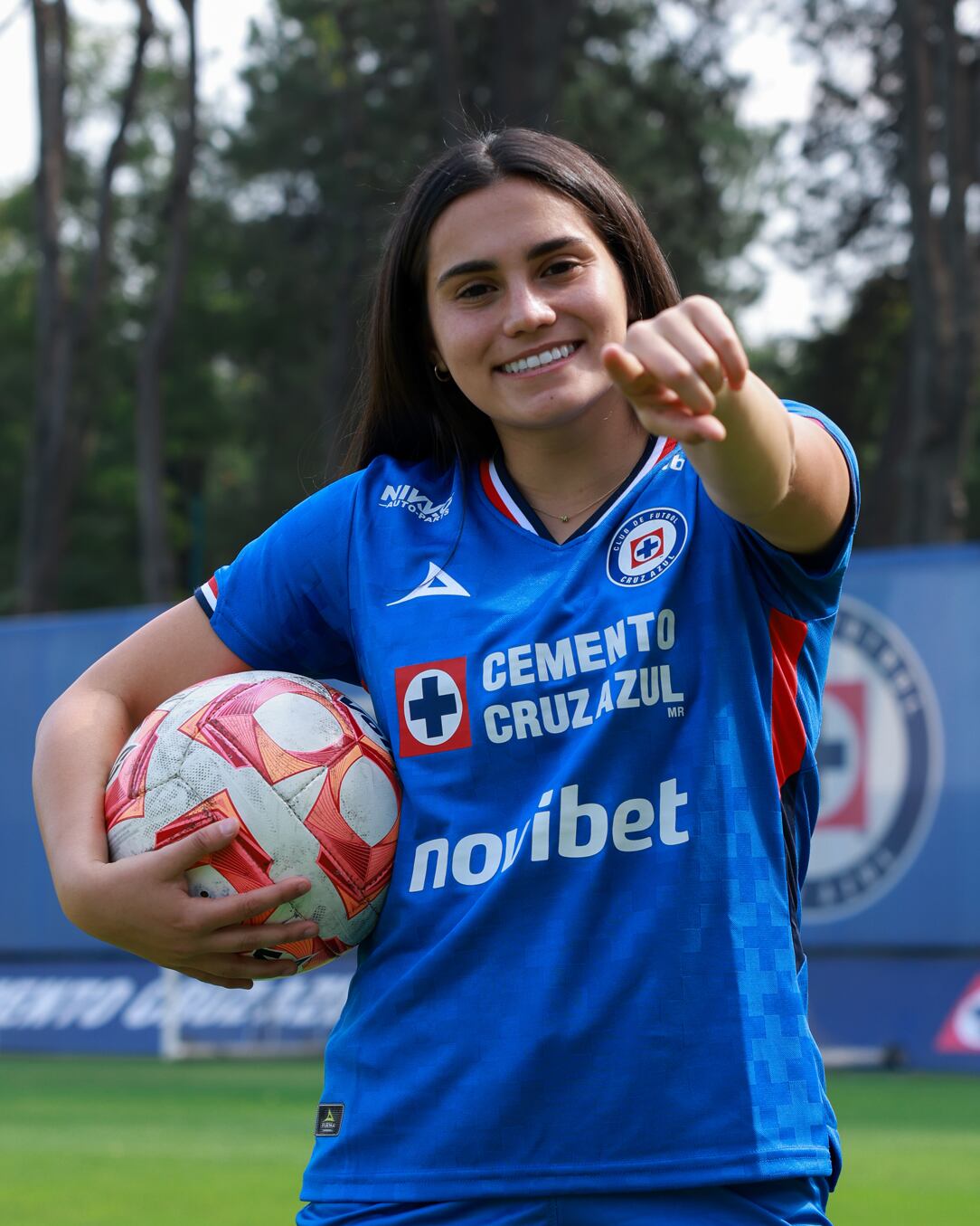 Mía León, refuerzo de Cruz Azul para el Torneo Clausura 2026 de la Liga MX Femenil.