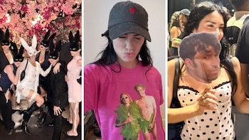 Lali Espósito abrió el álbum de su divertida despedida de soltera en Brasil: la famosa pareja que llevó en una remera