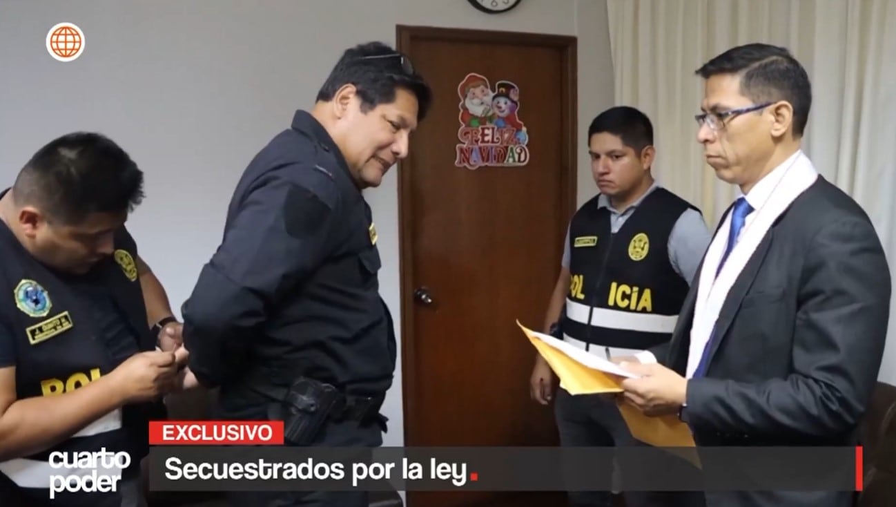 Policías reciben 18 meses de prisión preventiva por simular operativos y extorsionar a empresarios