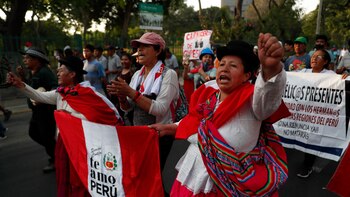 Las manifestaciones contra el Gobierno